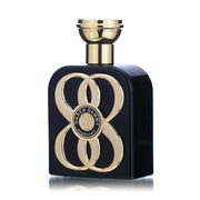 Close-up view of Asgharali Daren Sammy 88 Perfume bottle with gold detailing – premium fragrance