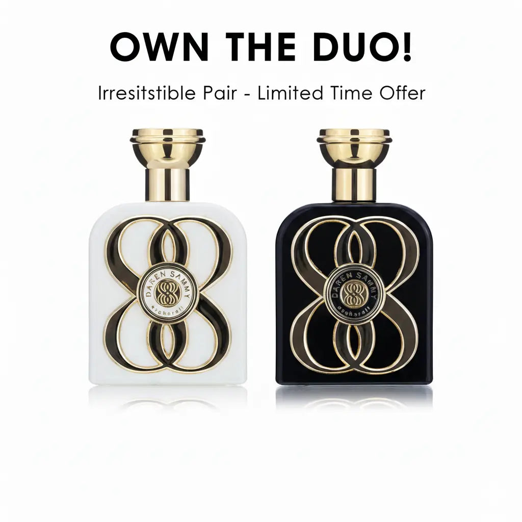 بخاخ 88 رجالي 100 مل + بخاخ 88 نسائي 100 مل | ثنائي عطور من أصغري علي