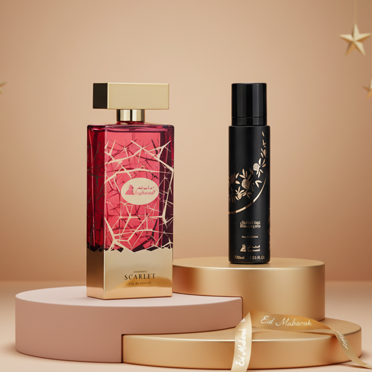 Gift Set(Scarlet Sp+Estabraq Oud Edp)