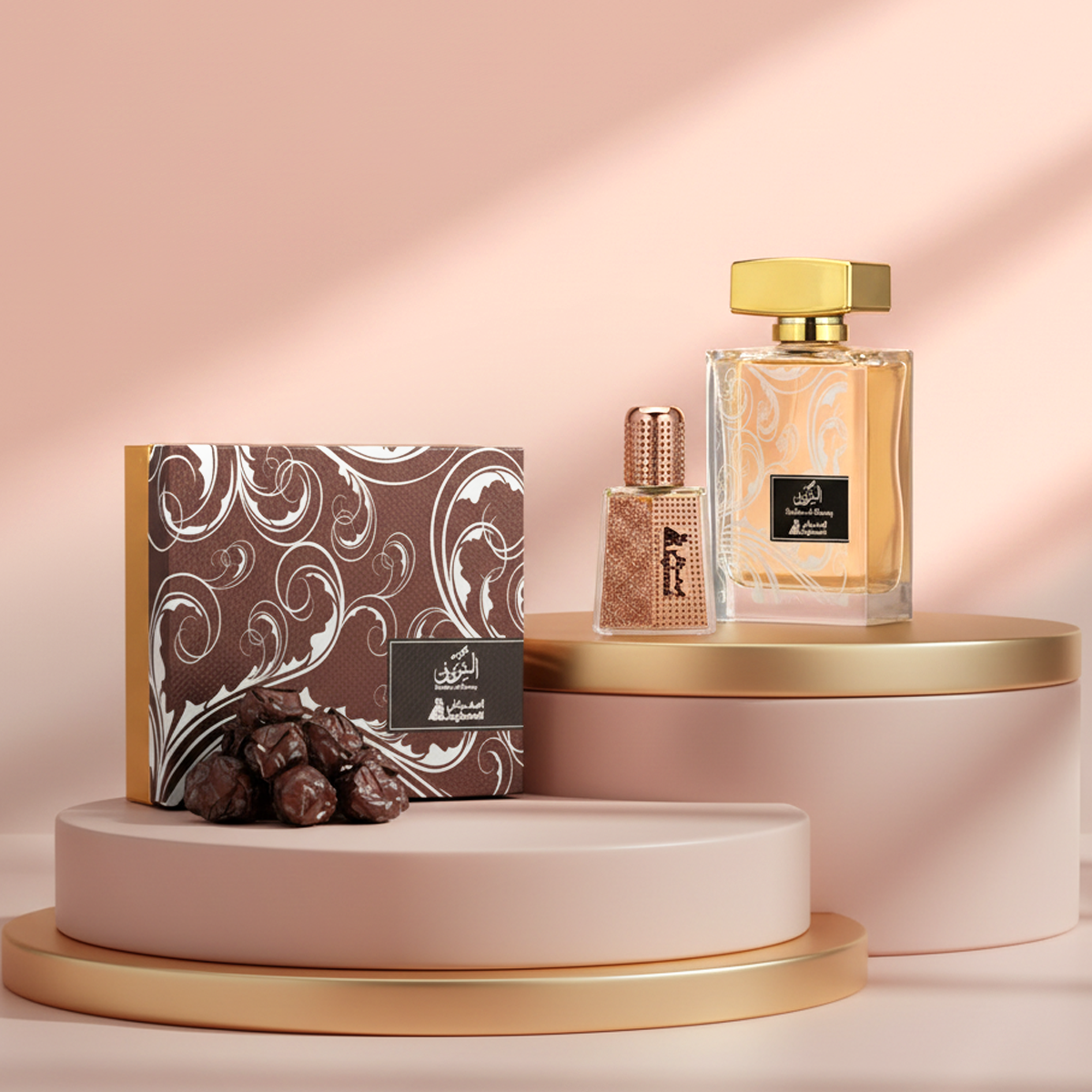Gift Set(Bakhakh Shurooq+BKR Shurooq+Ward Attar)