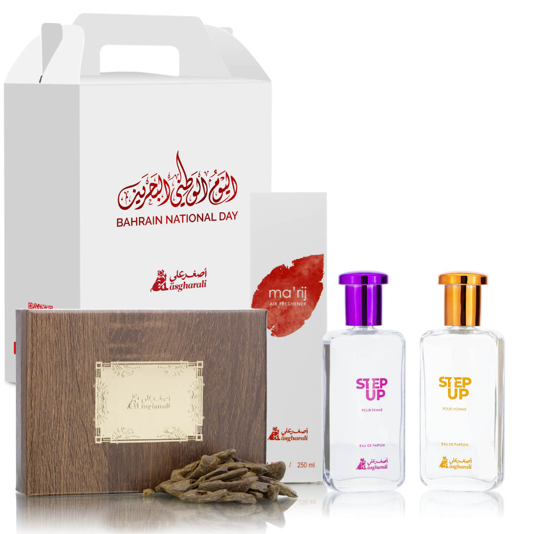 GIFT SET 1  (oudalrayyan +step up femme +step up homme+ AM-Maarij)